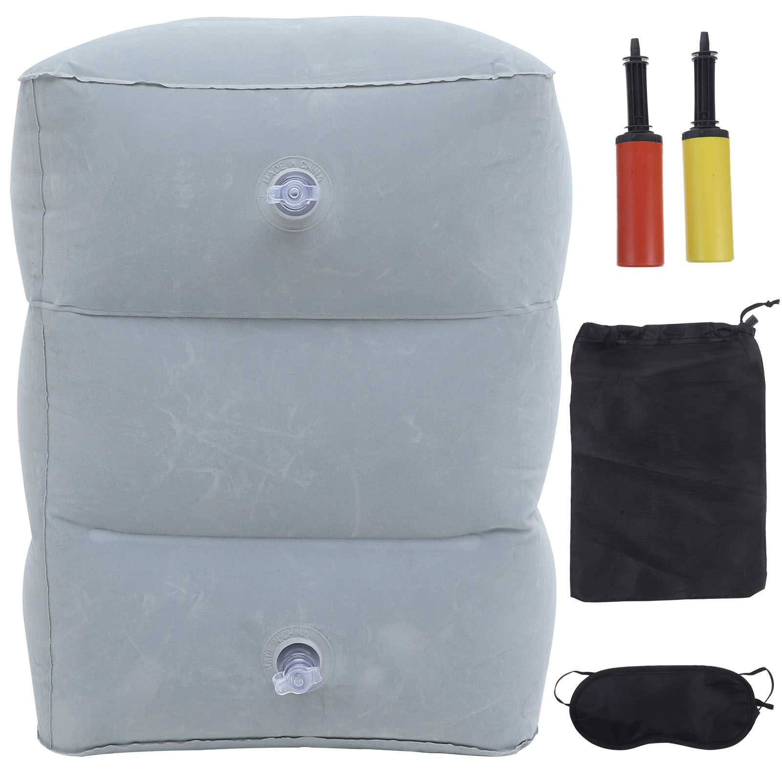 Travel Pillow Inflatable - 1 conjunto de almofada inflável para