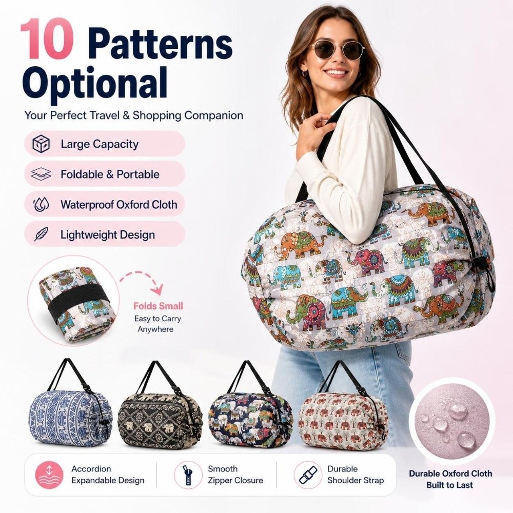 Travel Accessories Market - Bolsa de Compras Leve de Grande
