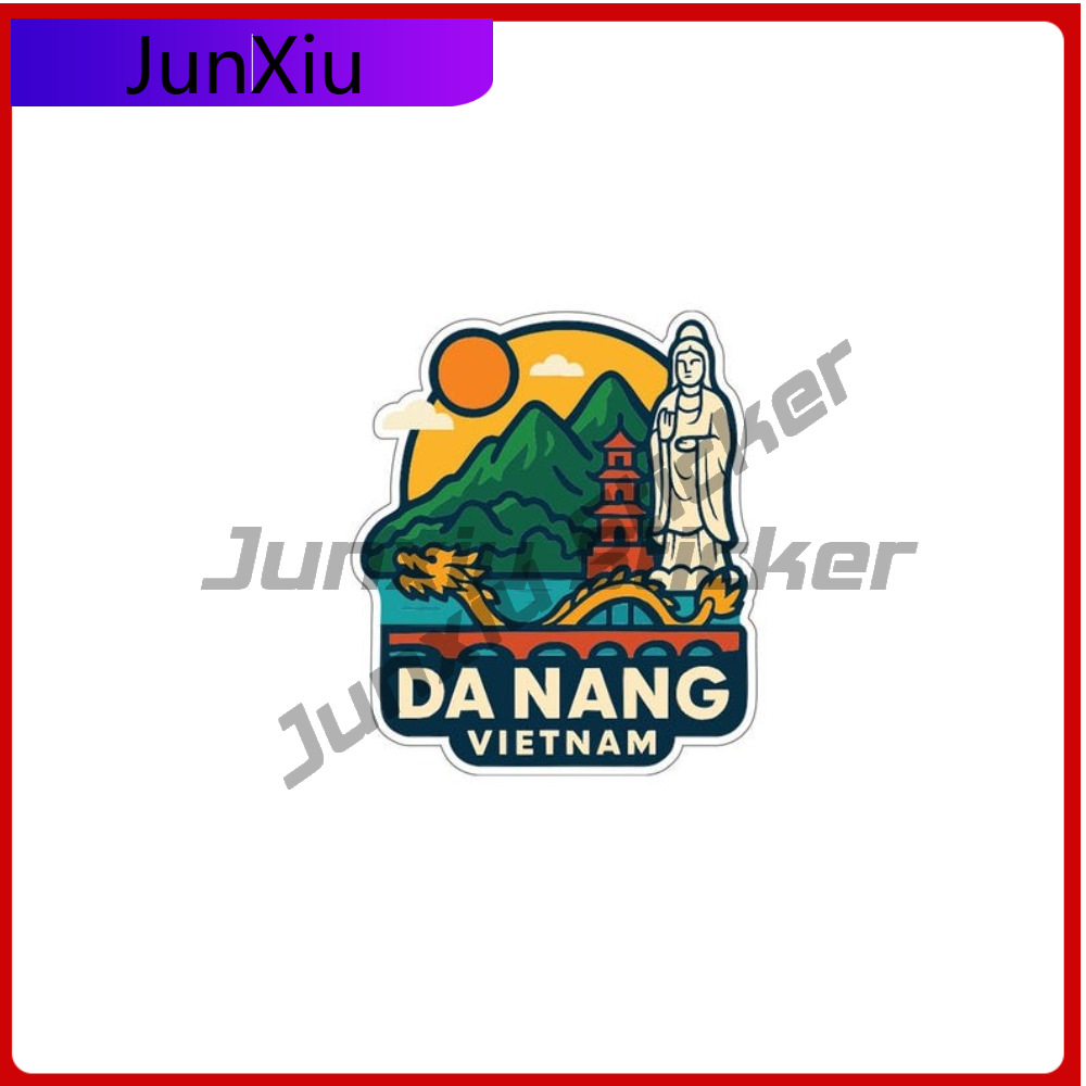 Travel Accessories Vietnam - Da Nang vietnã viagem adesivo decalque
