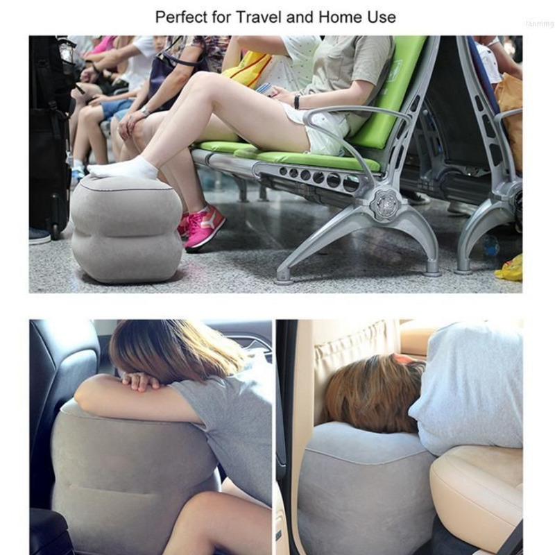 Novo inflável fezes travesseir - Travel Pillow Inflatable avaliação e preço