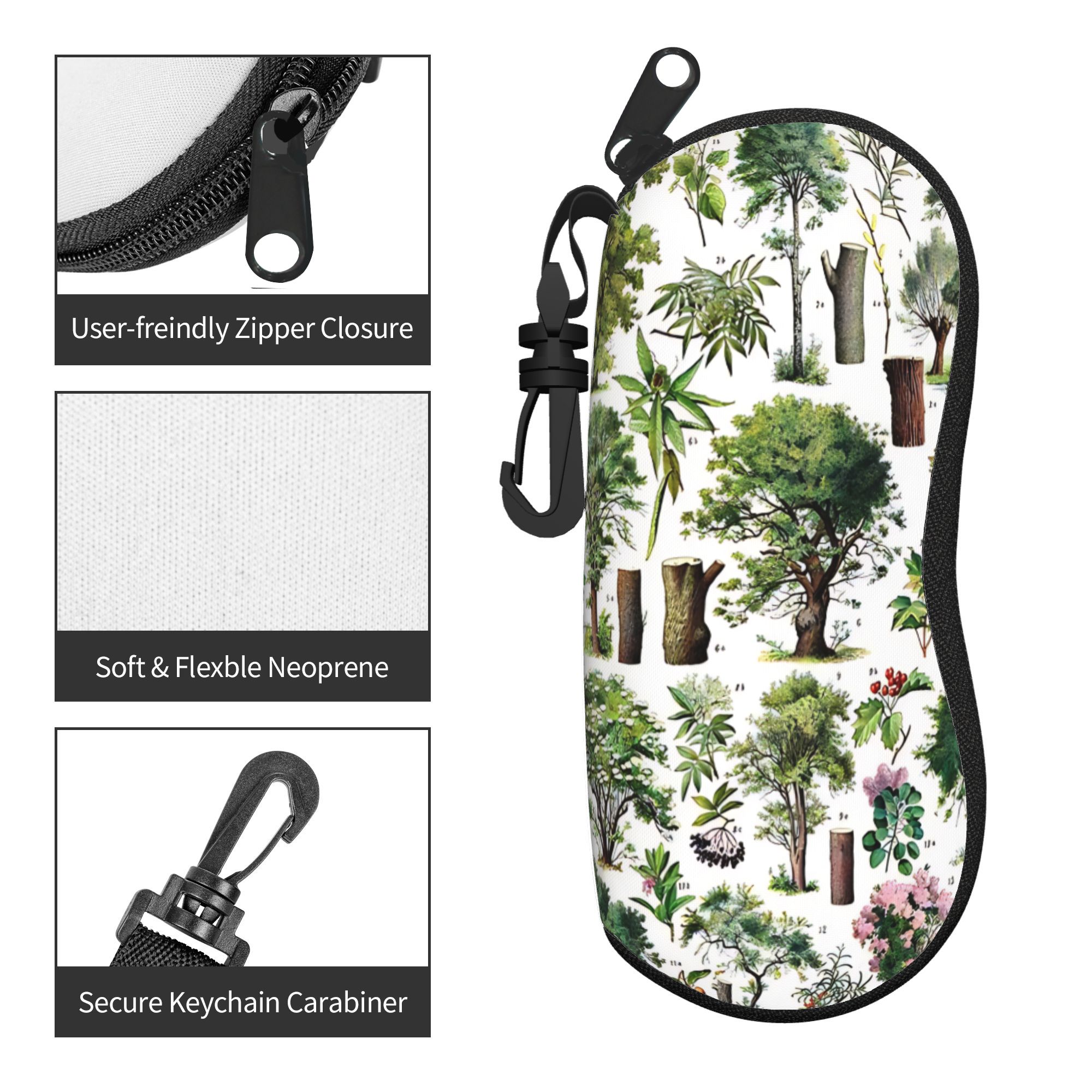 Estojo para óculos Flower Mark - Travel Accessories Market avaliação e preço