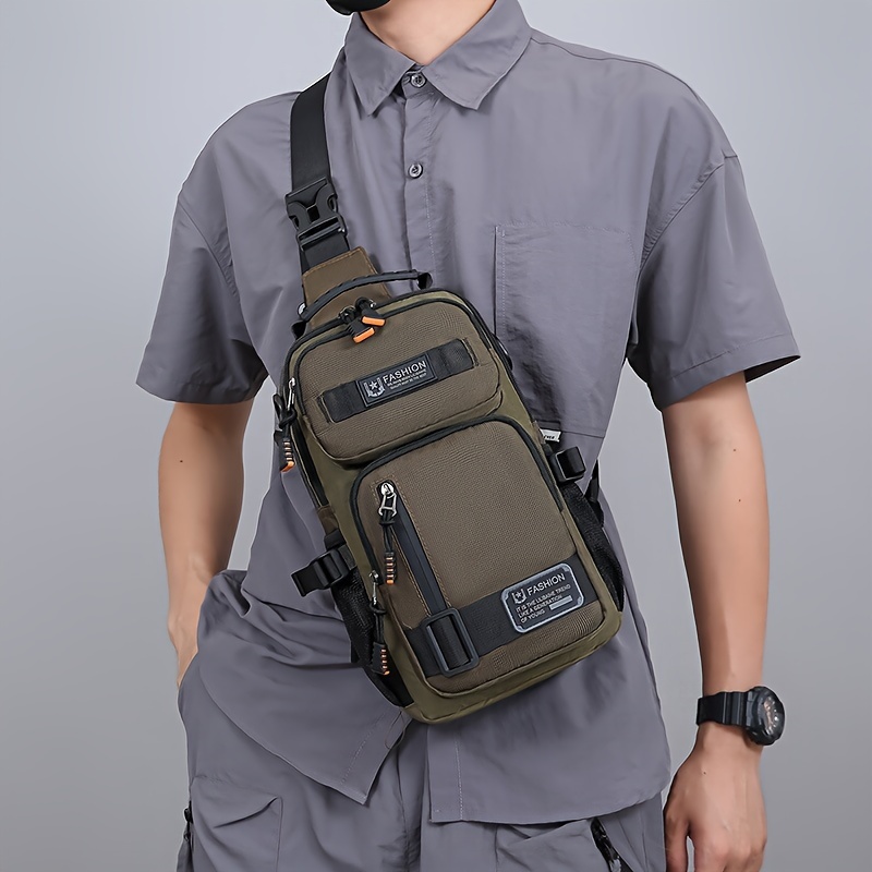 Bolsa de peito masculina multi - Travel Accessories Bike avaliação e preço