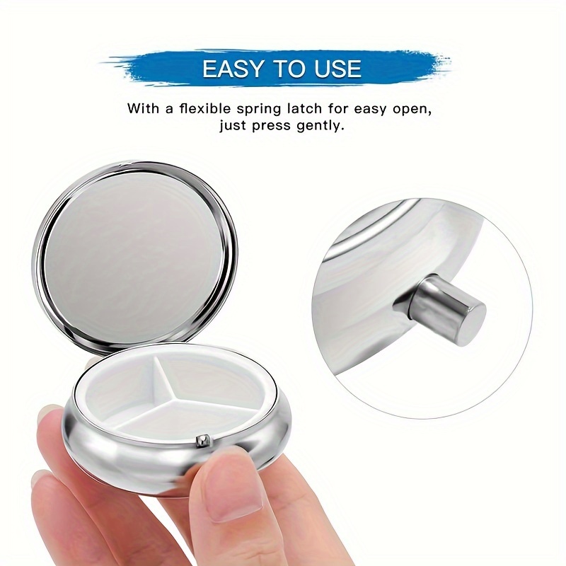 Uma caixa de comprimidos redon - Travel Related Accessories avaliação e preço