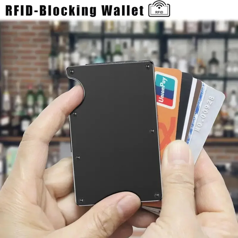 2026 Novo Porta-Cartões Fino c - Travel Wallet Slim avaliação e preço
