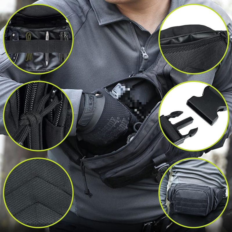 Bolsa de Cintura Oxford 600D c - Travel Accessories Bike avaliação e preço