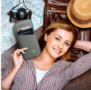 Carteira de Viagem para Passap - Travel Wallet Slim avaliação e preço