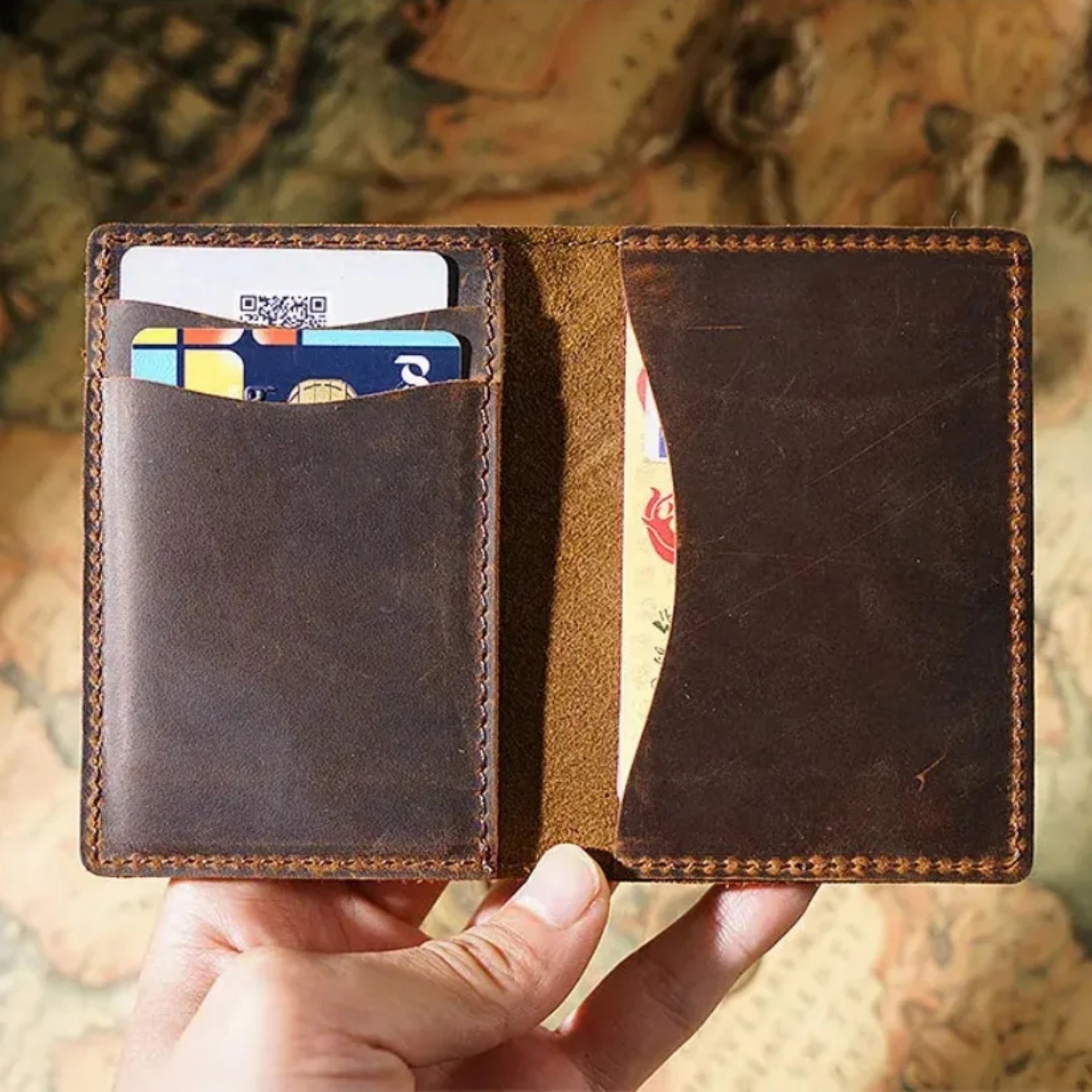 Porta-cartões fino de bolso de - Travel Wallet Slim avaliação e preço