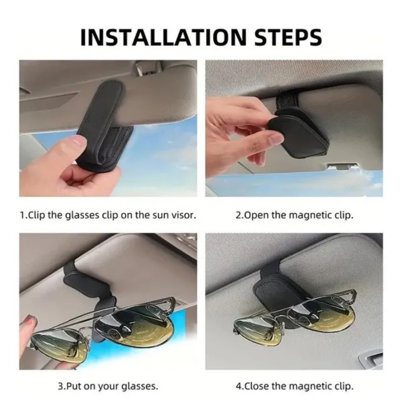 Suporte para Óculos de Sol par - Travel Accessories For Car avaliação e preço