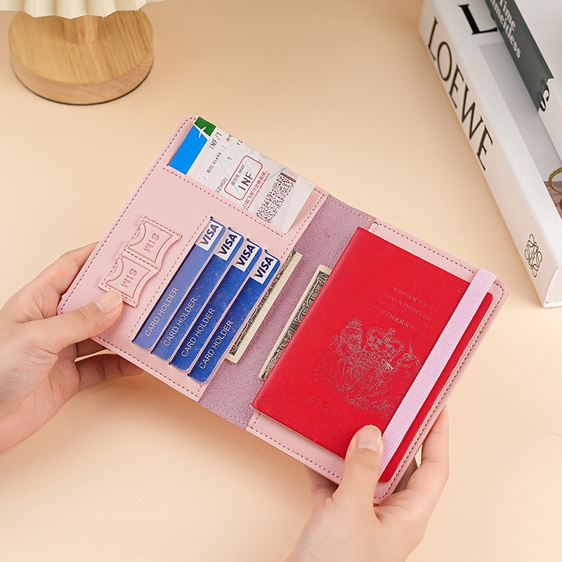 Capa de Passaporte em Couro PU - Travel Wallet Slim avaliação e preço
