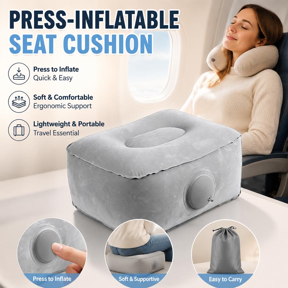 Almofada Inflável Portátil par - Travel Pillow Inflatable avaliação e preço