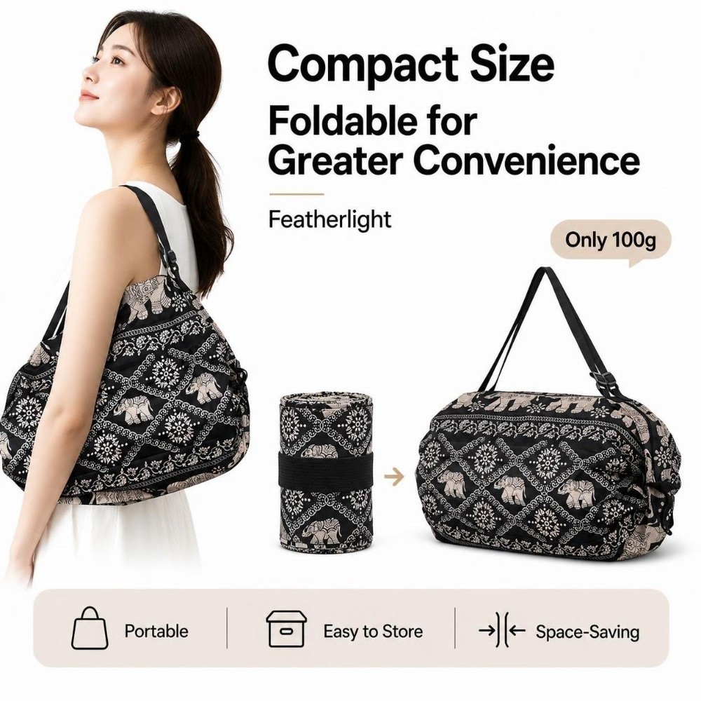 Bolsa de compras japonesa de g - Travel Accessories Market avaliação e preço