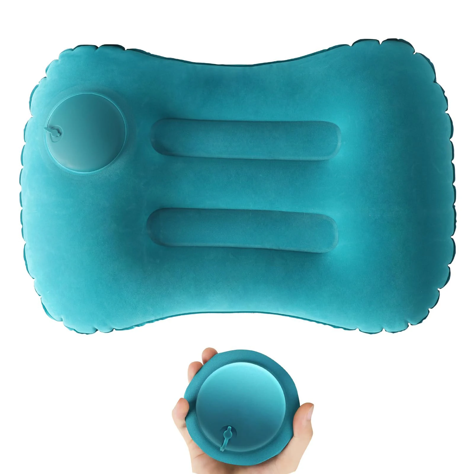 Travesseiro inflável confortáv - Travel Pillow Inflatable avaliação e preço