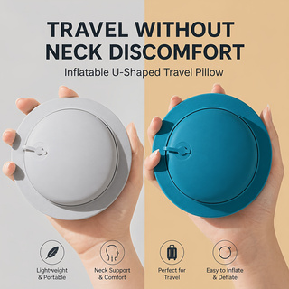 Almofada Inflável de Viagem SP - Travel Pillow Inflatable avaliação e preço