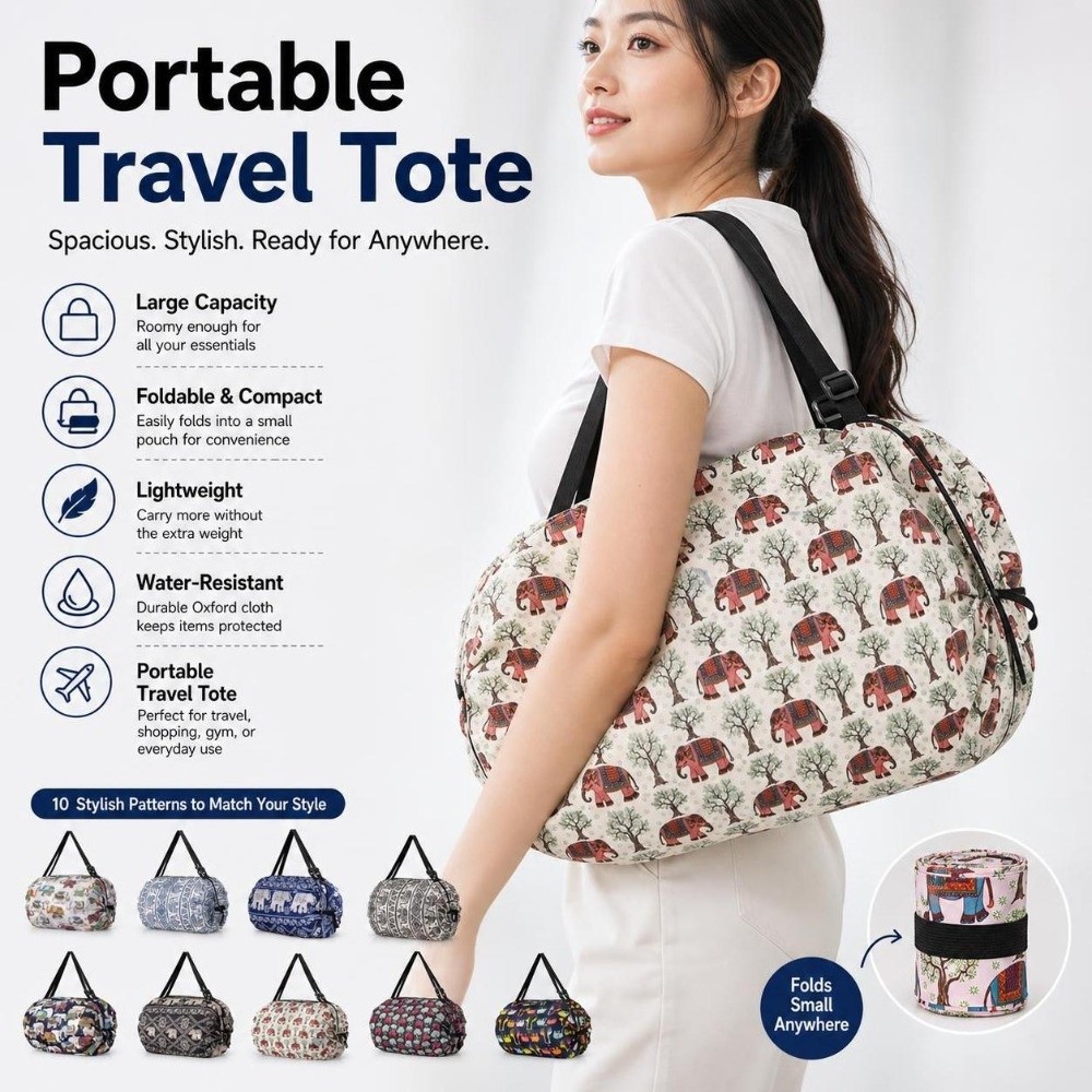 Sacola de Compras Durável de G - Travel Accessories Market avaliação e preço