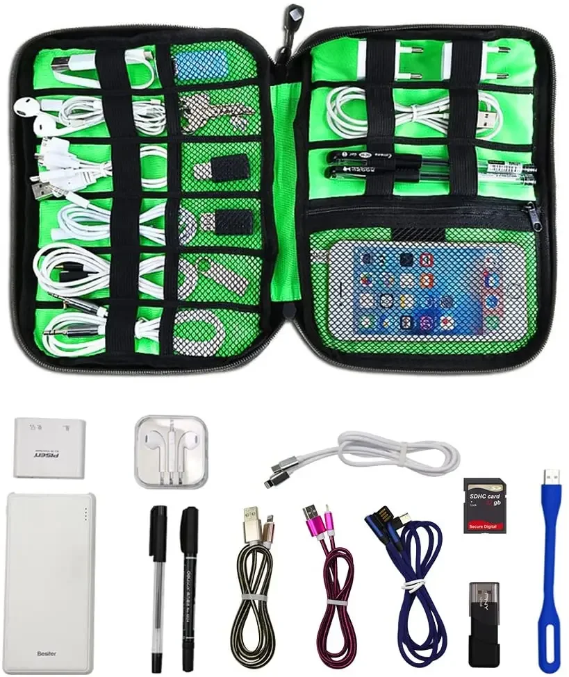 Kit de Organização de Cabos, B - Travel Accessories Kit avaliação e preço