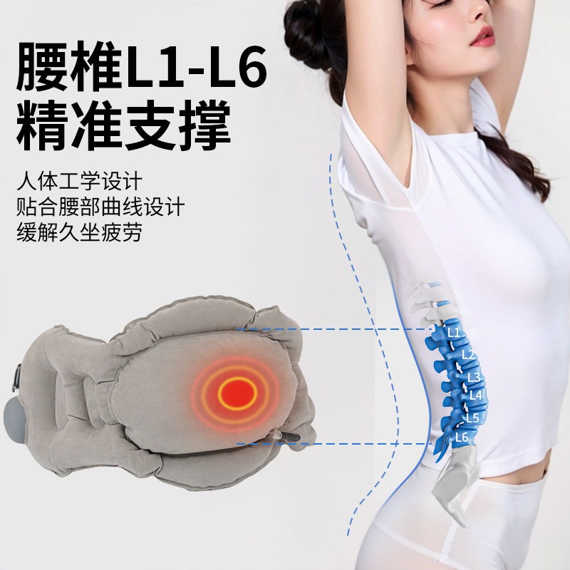 Almofada Inflável Portátil de  - Travel Pillow Inflatable avaliação e preço