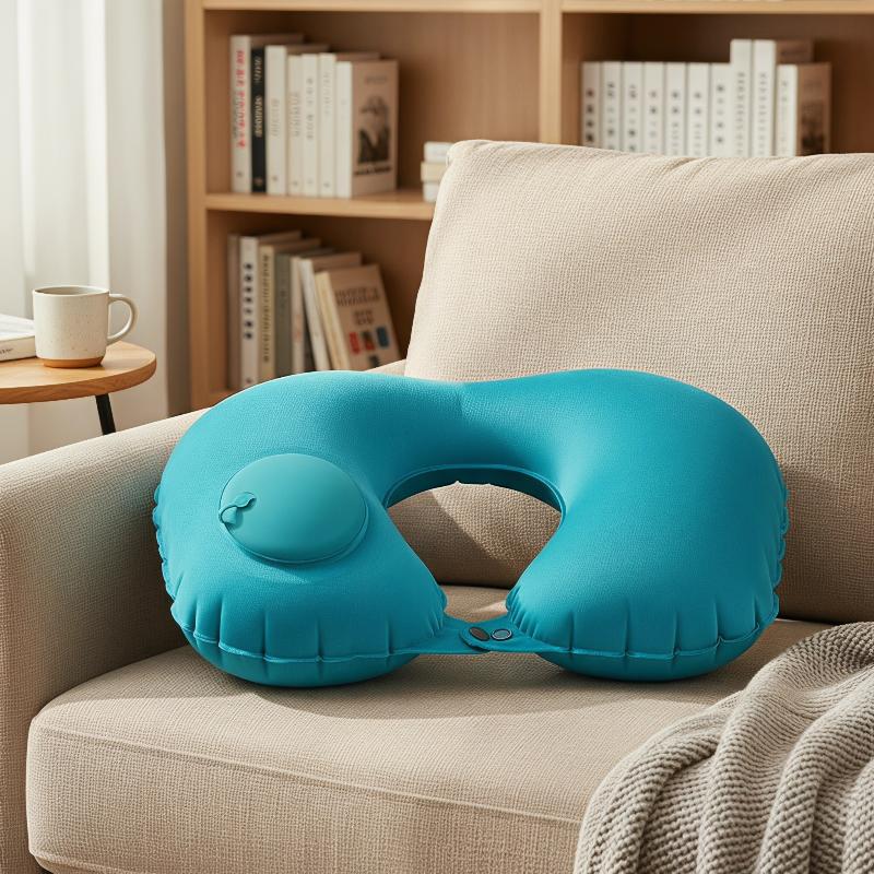 Almofada inflável portátil par - Travel Pillow Inflatable avaliação e preço