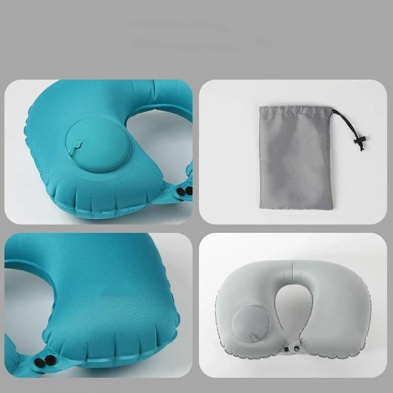 Almofada inflável portátil par - Travel Pillow Inflatable avaliação e preço