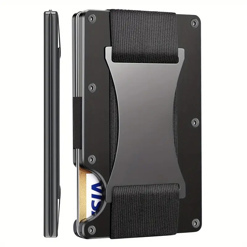 Nova moda fina rfid proteção t - Travel Wallet Slim avaliação e preço