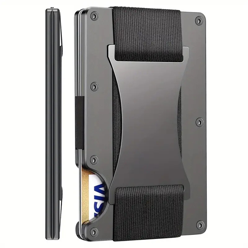 Nova moda fina rfid proteção t - Travel Wallet Slim avaliação e preço